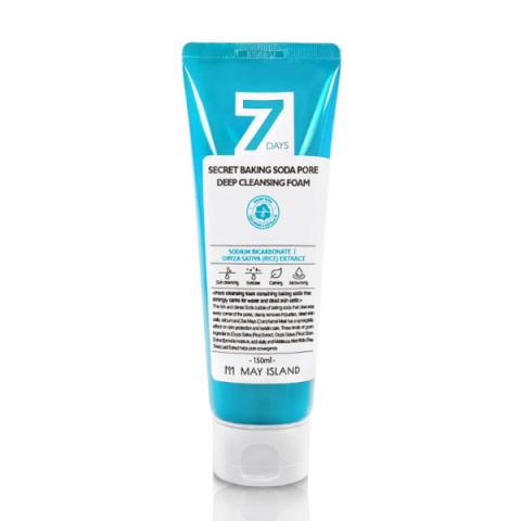 MAY ISLAND - 7Days Secret Mousse nettoyante en profondeur au... MAY ISLAND - 7Days Secret Mousse nettoyante en profondeur au...