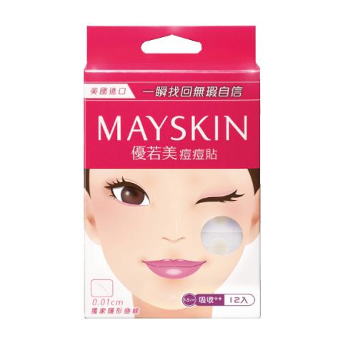 MAYSKIN - Pansement contre l'acné 1,5 cm - 12pièces MAYSKIN - Pansement contre l'acné 1,5 cm - 12pièces