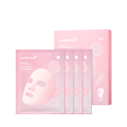 medicube - Masque anti-tension rose PDRN - 34g*4