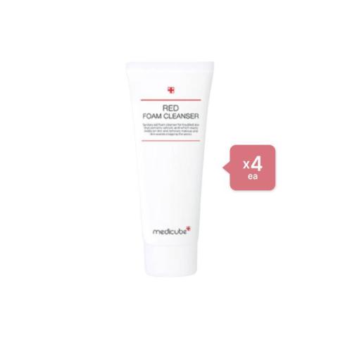 medicube - Red Foam Cleanser - 120ml (4ea) medicube - Red Foam Cleanser - 120ml (4ea)