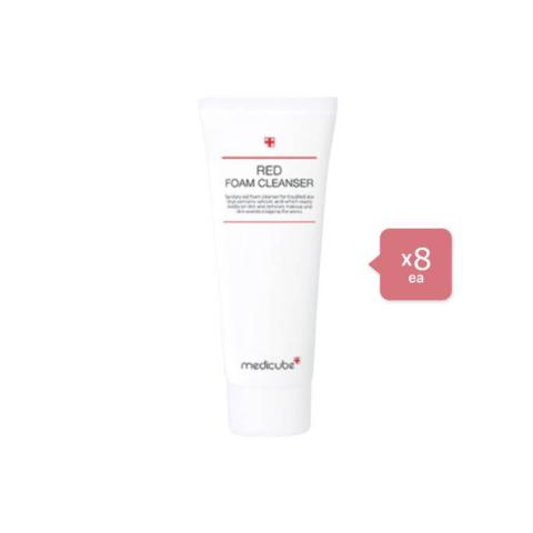 medicube - Red Foam Cleanser - 120ml (8ea) medicube - Red Foam Cleanser - 120ml (8ea)