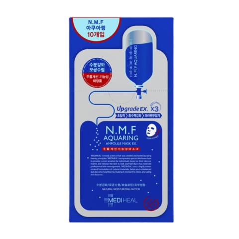 Mediheal - N.M.F Aquaring, Masque ampoule EX - 10pièce Mediheal - N.M.F Aquaring, Masque ampoule EX - 10pièce