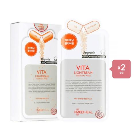 Mediheal Vita Lightbeam Essential Mask EX. - 1pack (10pcs) (2ea) Set Mediheal Vita Lightbeam Essential Mask EX. - 1pack (10pcs) (2ea) Set