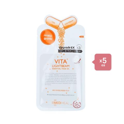 Mediheal Vita Lightbeam Essential Mask EX (5ea) Set Mediheal Vita Lightbeam Essential Mask EX (5ea) Set