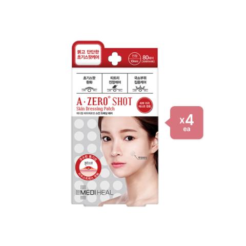 Mediheal A-zero Shot Skin Dressing Spot Patch - 80pcs (4ea) Set