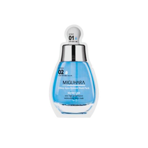 MIGUHARA - Pack de masques Aqua Balance 2Step - 1pièce MIGUHARA - Pack de masques Aqua Balance 2Step - 1pièce