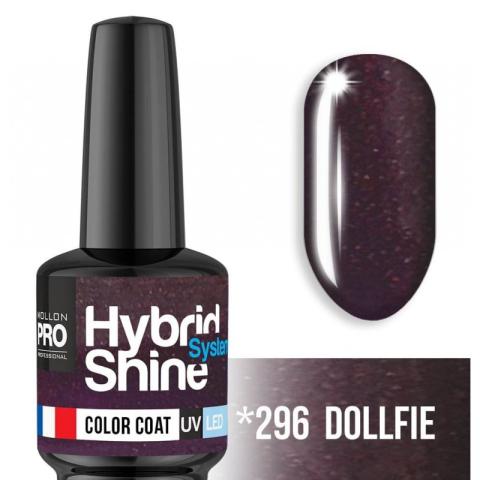 Mini Vernis Semi-Permanent Hybrid Shine Mollon Pro 8ml N°296