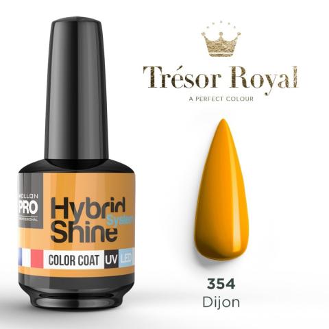 Mini vernis semi-permanent Hybrid Shine n°354 Dijon Tresor Royal Mollon Pro 8ML Mini vernis semi-permanent Hybrid Shine n°354 Dijon Tresor Royal Mollon Pro 8ML