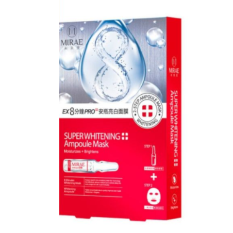 MIRAE - EX 8 minutes PRO + Masque Ampoule Super Blanchissant - 3pièces MIRAE - EX 8 minutes PRO + Masque Ampoule Super Blanchissant - 3pièces