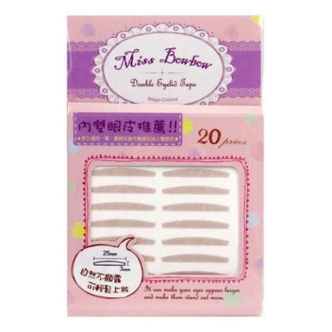Miss Bow Bow - Ruban Double Paupière # 3 - 20pièces Miss Bow Bow - Ruban Double Paupière # 3 - 20pièces