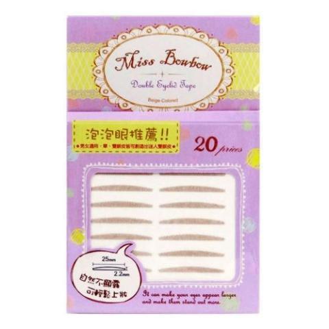 Miss Bow Bow - Ruban Double Paupière # 4 - 20pièces Miss Bow Bow - Ruban Double Paupière # 4 - 20pièces