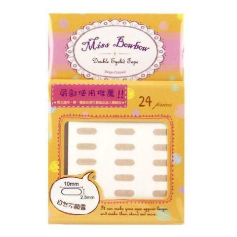 Miss Bow Bow - Ruban Double Paupière # 6 - 24pièces