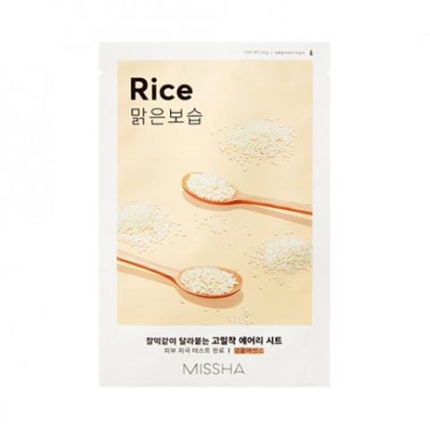 MISSHA - Airy Fit, Masque feuille - Riz - 1pièce MISSHA - Airy Fit, Masque feuille - Riz - 1pièce