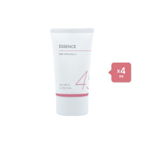 MISSHA All Around Safe Block Essence Sun SPF45 PA+++ - 50ml (4ea)... MISSHA All Around Safe Block Essence Sun SPF45 PA+++ - 50ml (4ea)...