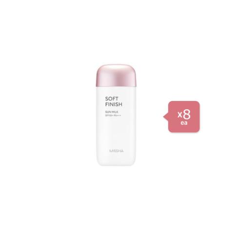 MISSHA All-Around Safe Block Soft Finish Sun Milk - 70ml (8ea) Set MISSHA All-Around Safe Block Soft Finish Sun Milk - 70ml (8ea) Set