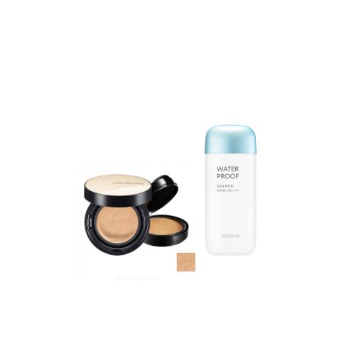 MISSHA - All-Around Safe Block Waterproof Sun Milk SPF 50+/PA++++ - 70ml X Jung Saem Mool - Essential Skin Nuder Cushion -... MISSHA - All-Around Safe Block Waterproof Sun Milk SPF 50+/PA++++ - 70ml X Jung Saem Mool - Essential Skin Nuder Cushion -...