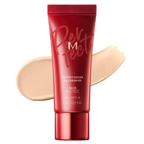 MISSHA - Crème BB M Perfect Cover RX SPF42 PA+++ - 20ml - #23 Natural Beige MISSHA - Crème BB M Perfect Cover RX SPF42 PA+++ - 20ml - #23 Natural Beige