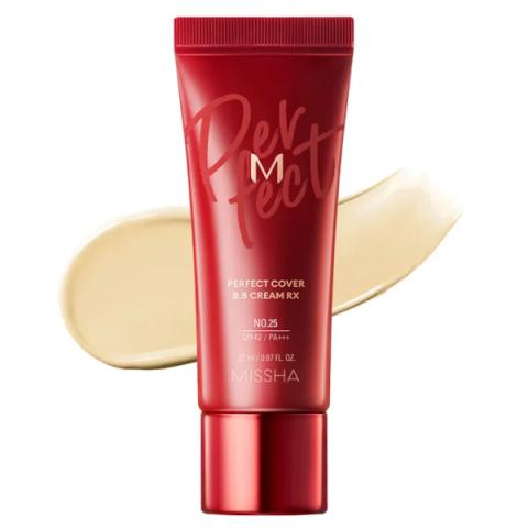 MISSHA - Crème BB M Perfect Cover RX SPF42 PA+++ - 20ml - #25 Warm Beige MISSHA - Crème BB M Perfect Cover RX SPF42 PA+++ - 20ml - #25 Warm Beige