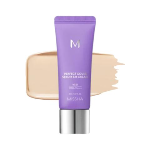 MISSHA - Crème BB Sérum Couvrance Parfaite SPF50+ PA++++ - 20ml - #21 Light Beige MISSHA - Crème BB Sérum Couvrance Parfaite SPF50+ PA++++ - 20ml - #21 Light Beige