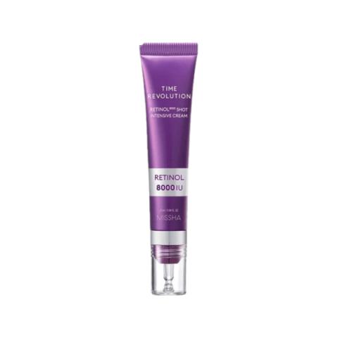 MISSHA - Crème intensive Time Revolution Retinol 8000 Shot - 25ml