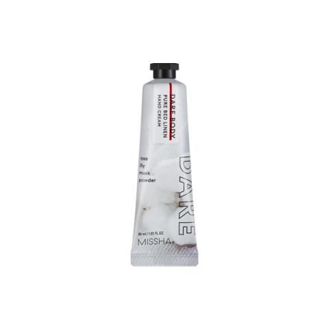 MISSHA - Crème pour les mains Dare Body - 30ml - Pure Bed Linen MISSHA - Crème pour les mains Dare Body - 30ml - Pure Bed Linen