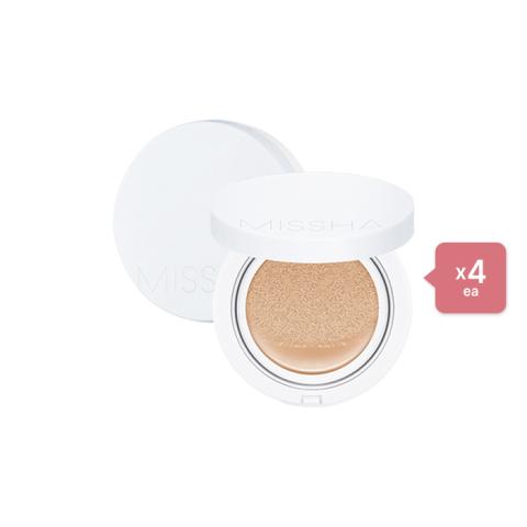 MISSHA Magic Cushion Moist Up - 15g - Medium Beige (4ea) Set MISSHA Magic Cushion Moist Up - 15g - Medium Beige (4ea) Set