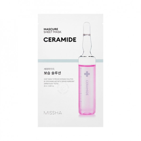 MISSHA - Masque en feuille Mascure Solution - Cermide - 1pièce MISSHA - Masque en feuille Mascure Solution - Cermide - 1pièce