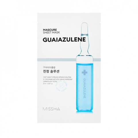MISSHA - Masque en feuille Mascure Solution - Guaiazulene - 1pièce