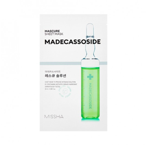 MISSHA - Masque en feuille Mascure Solution - Madecassoside - 1pièce