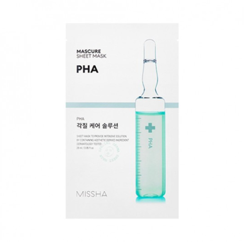 MISSHA - Masque en feuille Mascure Solution - PHA - 1pièce MISSHA - Masque en feuille Mascure Solution - PHA - 1pièce