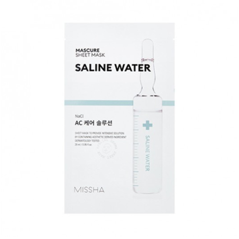 MISSHA - Masque en feuille Mascure Solution - Saline Water - 1pièce MISSHA - Masque en feuille Mascure Solution - Saline Water - 1pièce