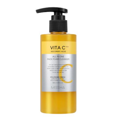 MISSHA - Nettoyant moussant tout-en-un Vita C Plus - 200ml MISSHA - Nettoyant moussant tout-en-un Vita C Plus - 200ml