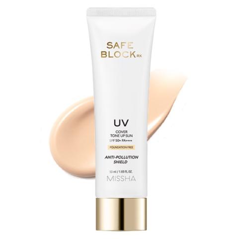 MISSHA - Safe Block RX Cover Tone Up Sun (SPF50 + PA ++++) - 50ml