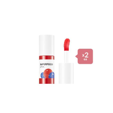 MISSHA Superfood Lip Oil - No.Berry (2ea) Set MISSHA Superfood Lip Oil - No.Berry (2ea) Set