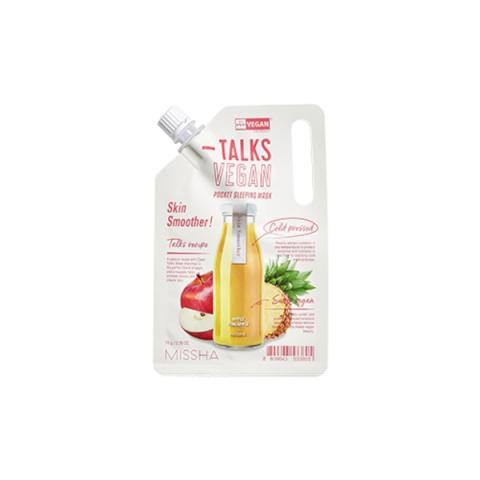 MISSHA - Talks Vegan Squeeze Masque de sommeil de poche - Peau...