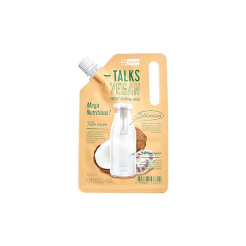 MISSHA - Talks Vegan Squeeze Pocket Sleeping Mask - Mega...