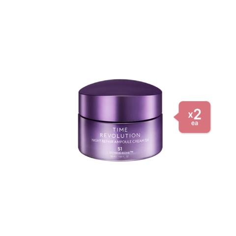 MISSHA Time Revolution Night Repair Ampoule Cream 5X - 50ml (2ea) Set MISSHA Time Revolution Night Repair Ampoule Cream 5X - 50ml (2ea) Set