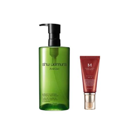 Missha X Shu Uemura M Perfect Cover BB Cream #21 Light Beige X Shu Uemura - Anti/Oxi+ Pollutant & Dullness Clarifying... Missha X Shu Uemura M Perfect Cover BB Cream #21 Light Beige X Shu Uemura - Anti/Oxi+ Pollutant & Dullness Clarifying...