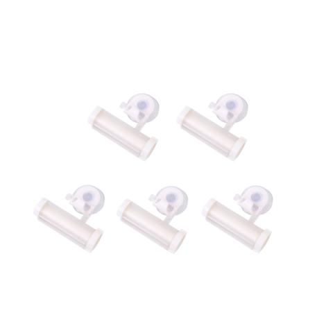 MissLady - Tube Squeezer (5pièces /Set) - 1set(5pièces) - White