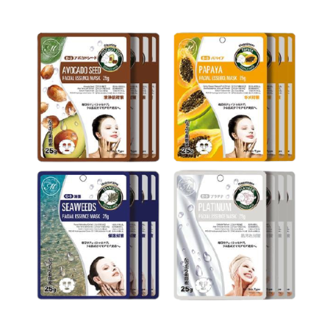 MITOMO - Ensembles de feuilles de masque facial de beauté pour le... MITOMO - Ensembles de feuilles de masque facial de beauté pour le...