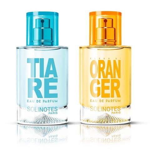 Mix Prodigieux : eau de parfum Tiaré 50ml et eau de parfum Fleur d'Oranger 50ml Mix Prodigieux : eau de parfum Tiaré 50ml et eau de parfum Fleur d'Oranger 50ml