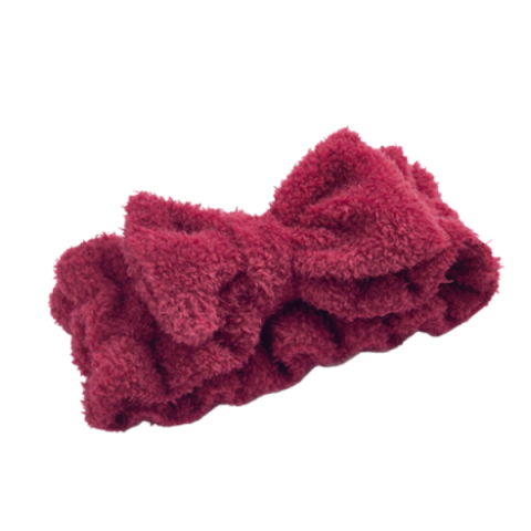 MsBlossom - Bandeau Ruban Nettoyant Visage - 1pièce - Rose