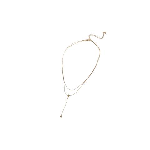 MsBlossom - Collier Superposé Bonnet - 1pièce - Gold MsBlossom - Collier Superposé Bonnet - 1pièce - Gold