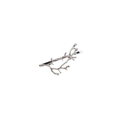 MsBlossom - Épingle à cheveux en bois de cerf - 1pièce - Silver