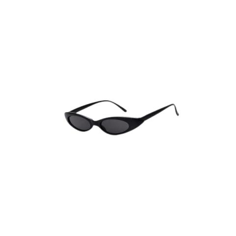 MsBlossom - Lunettes de soleil yeux de chat rétro - 1pièce - Black MsBlossom - Lunettes de soleil yeux de chat rétro - 1pièce - Black