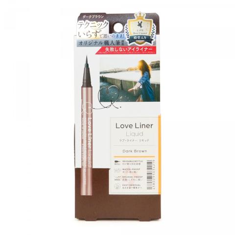 MSH - Eye-liner liquide Love Liner - 0.55ml - Dark Brown MSH - Eye-liner liquide Love Liner - 0.55ml - Dark Brown
