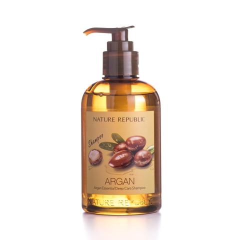 NATURE REPUBLIC - Argan Essential Shampooing Soin Profond - 300ml NATURE REPUBLIC - Argan Essential Shampooing Soin Profond - 300ml