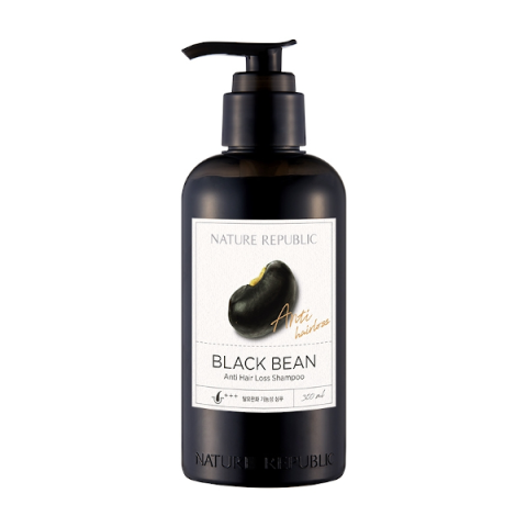 NATURE REPUBLIC - Black Bean Anti Hair Loss Shampooing - 300ml NATURE REPUBLIC - Black Bean Anti Hair Loss Shampooing - 300ml