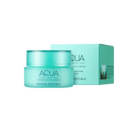 NATURE REPUBLIC - Crème aqueuse combinée Super Aqua Max - 80ml NATURE REPUBLIC - Crème aqueuse combinée Super Aqua Max - 80ml