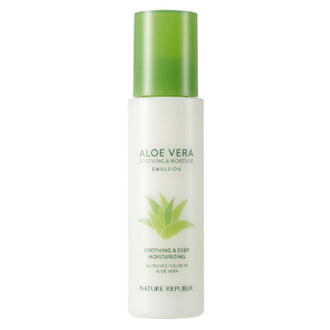 NATURE REPUBLIC - Émulsion apaisante et hydratante à l'aloe vera...